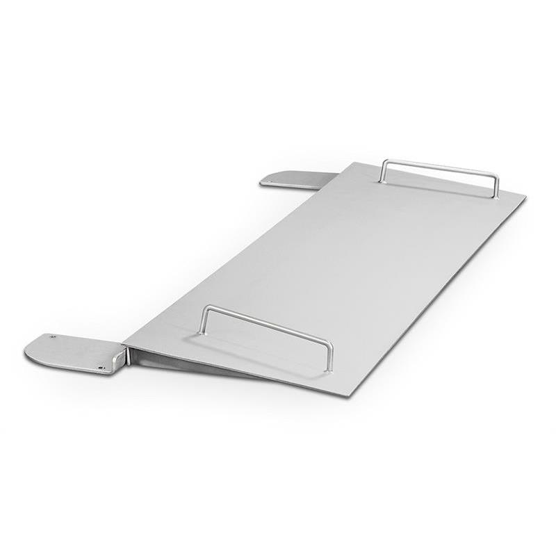 Ramp stainless steel 1250mm to Ohaus low lift floor platform.