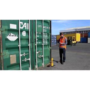 Container weighing on ground, 35000kg/5kg, OIML