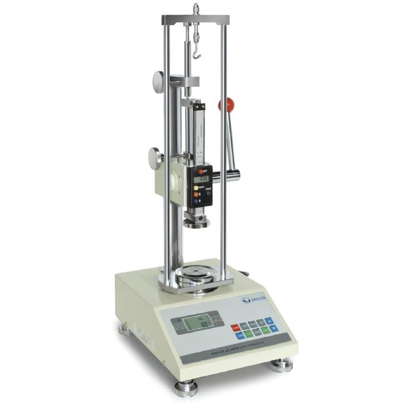 Manual test stand for tensile and compressive testing of springs, medium version. 100N/0,02N