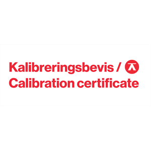 Calibration of scale 201kg-600kg, including certificate.