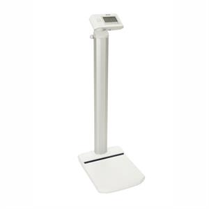 High capacity scale with BMI function, column mounted display, 300kg/0,1kg