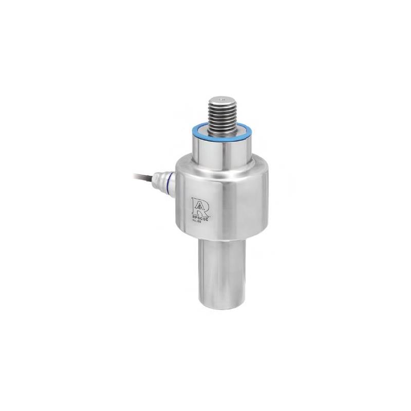 Hygienic compression load cell, M12, 1000 kg