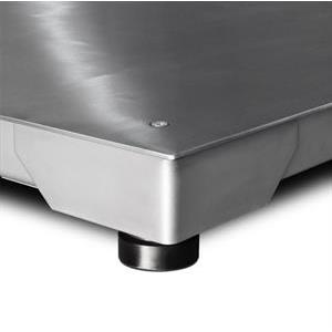 Stainless steel platform, 1500kg/0,5kg & 3000kg/1kg. 1500x1500x120 mm