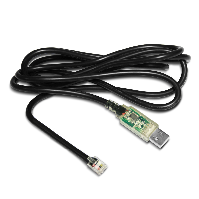 RS232 to USB cable 1,5m for Dini RJ11