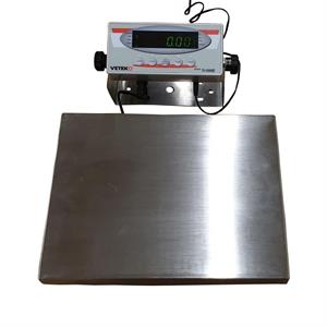 Bench scale 30kg/10g, 250x330mm. With TI-500 display, USB