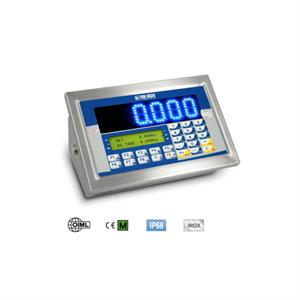 Weighing indicator stainless IP68, Multi color LED 40mm,4 channels.