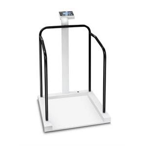 Personal scale with handrail Kern MTA 300kg/0,1kg & 400kg/0,2kg. MDD approved class III.