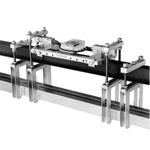 Weighing modules for overhead monorails, 600kg/200g. 2 pcs stainless steel load cells IP68, OIML C3.