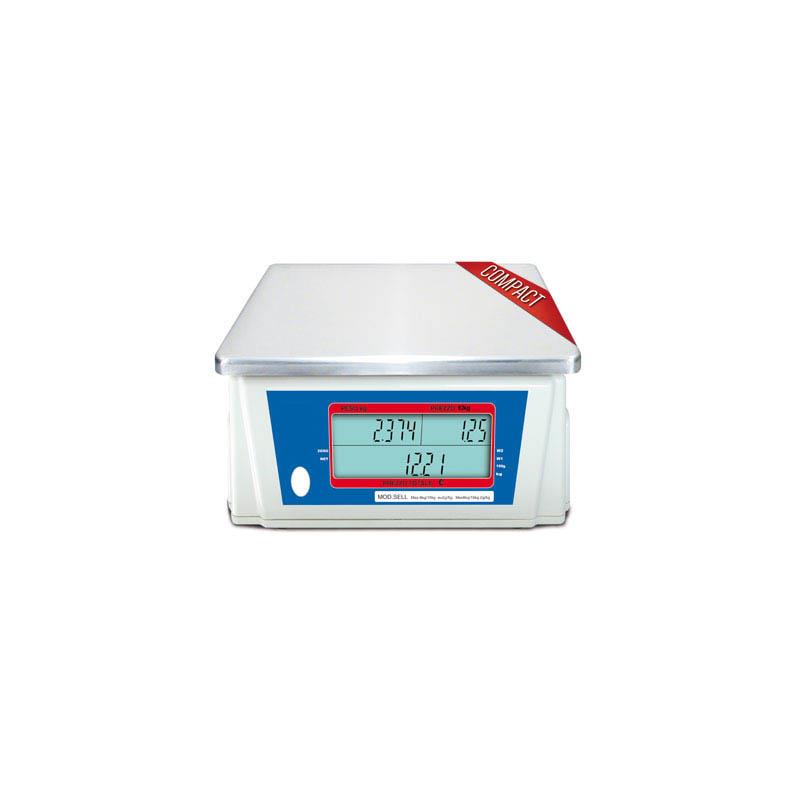 Retail scale 15kg/5g (2g to 6kg) verified, compact.