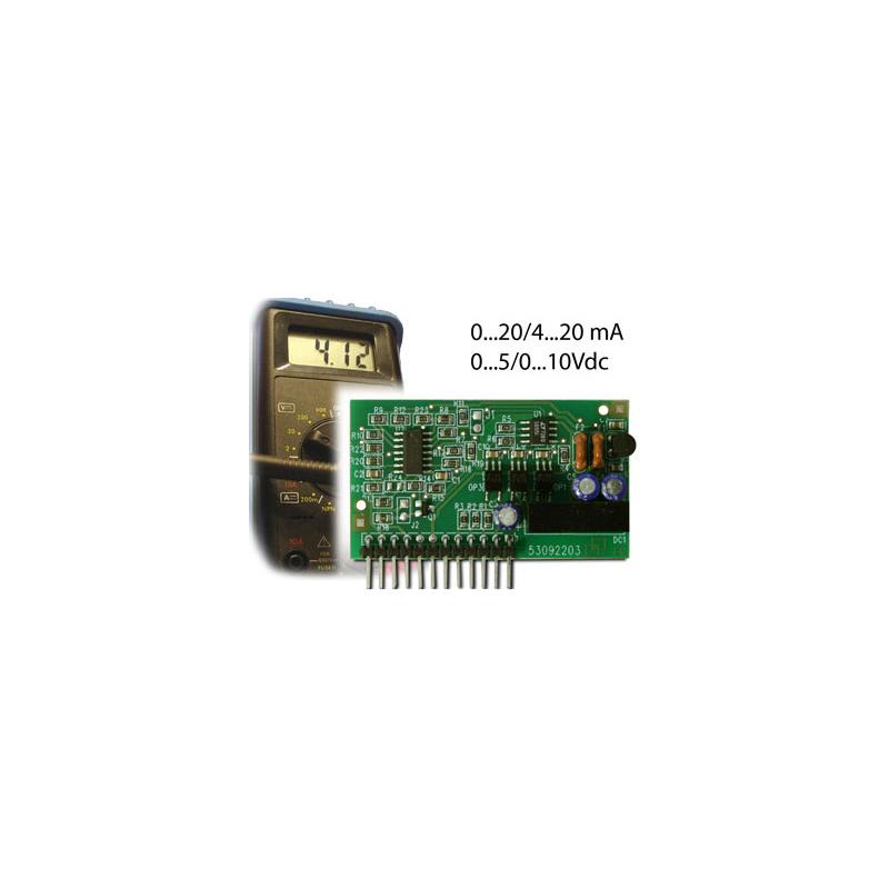 0/4-20mA, 0-10V card for DFWK, 3590 indicators