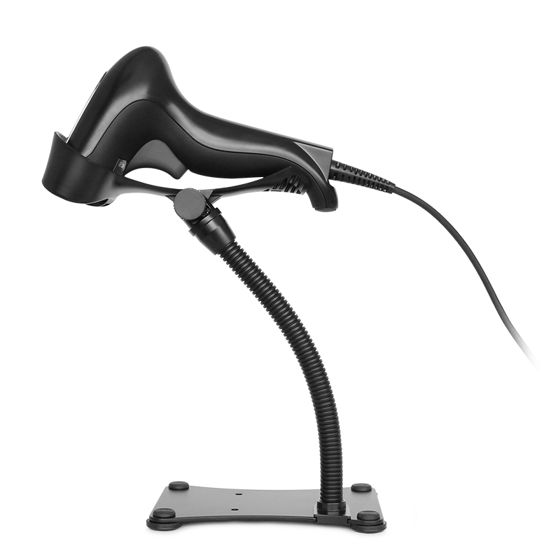 Bar code scanner 1D optical with stand