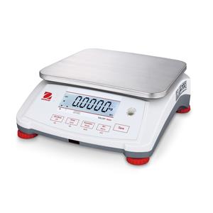Bench scale 30kg/10g, Ohaus Valor 7000, dual display, Verification included.