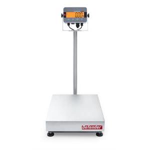 Bench scale Defender 3000, 60kg/20g, 420x550 mm. With column. Stainless IP65/66. Verified.