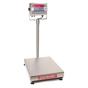 Bench scale Ohaus Defender 3000, 150kg/20g, 420x550 mm. Stainless steel IP67/65.