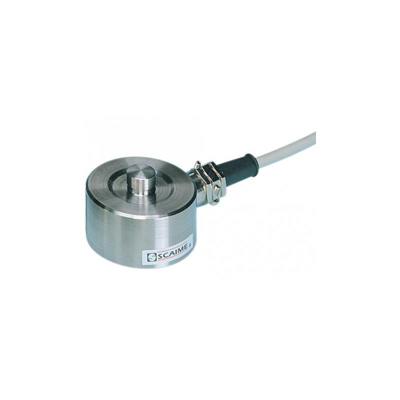 Force sensor with integrated load button- 1-10kN