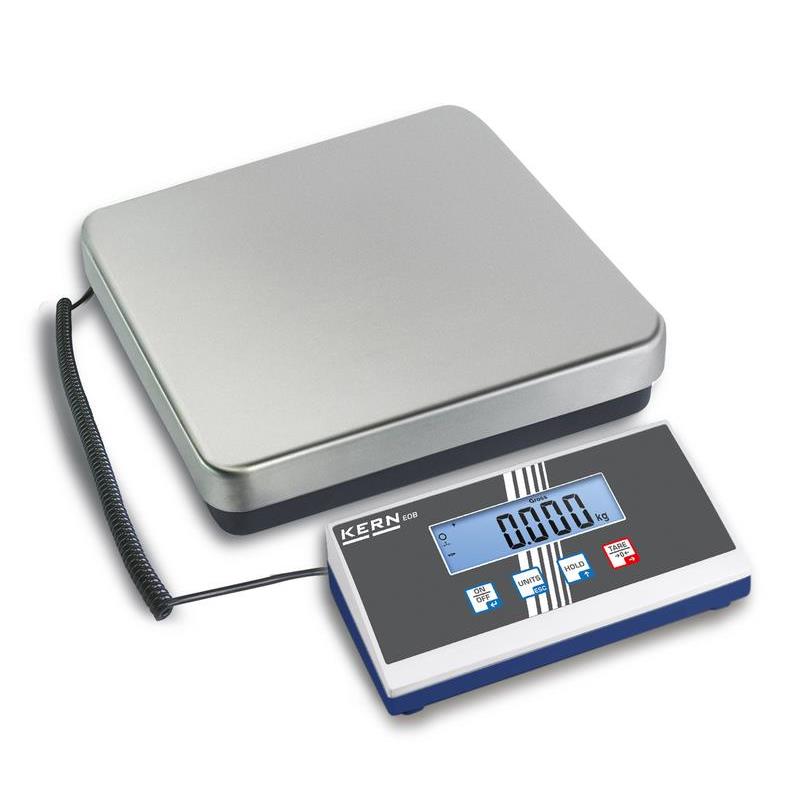 Floor scale Kern for universal weighing, 60kg/20g, 315x305x57 mm