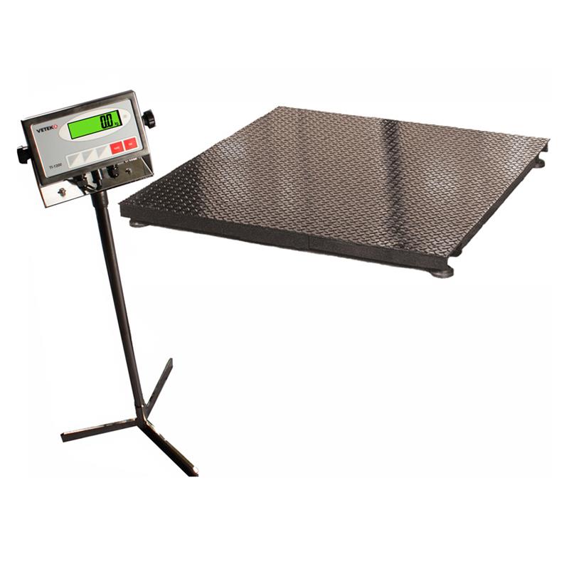 Floor Scale 900 x 900 mm 1500kg/0,1kg with TI-500SL