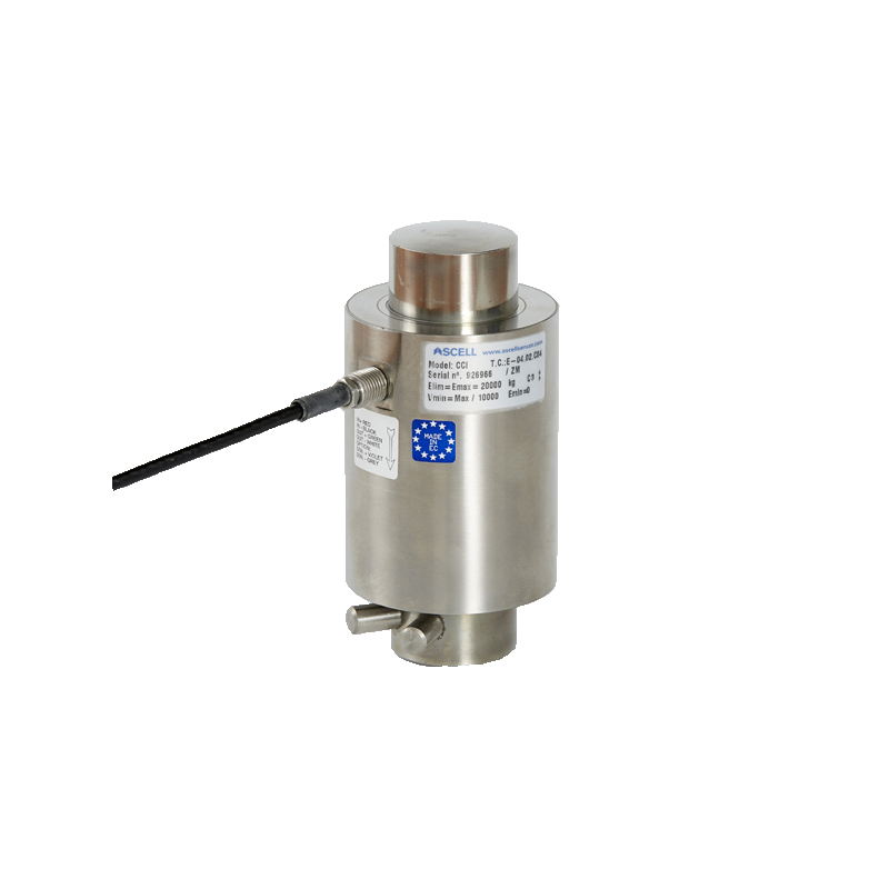 Load cell 80 tonne. OIML approved. Stainless 17-4 PH, IP68