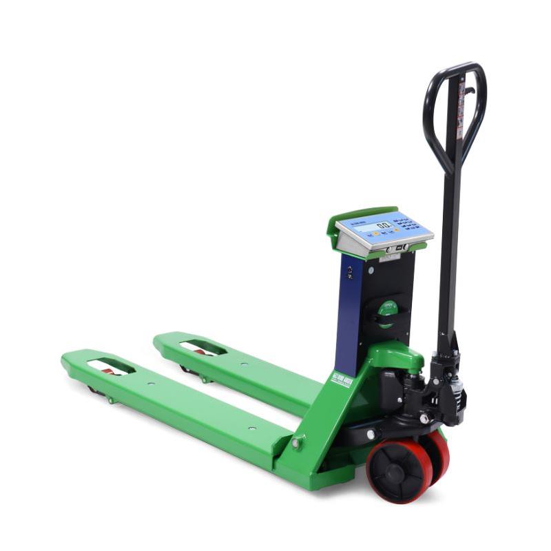 Pallet truck scale 2 tonnes. With thermal printer. Verified M.