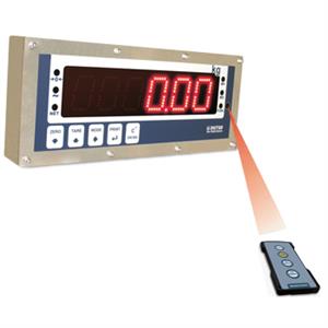 Weighing indicator with big 60mm digits. Repeater.