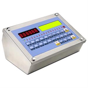 Weighing indicator in stainless, can display 4 channels at the same time.