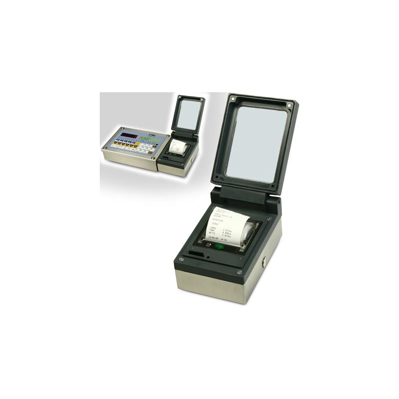 Thermal printer with IP65 stainless steel case